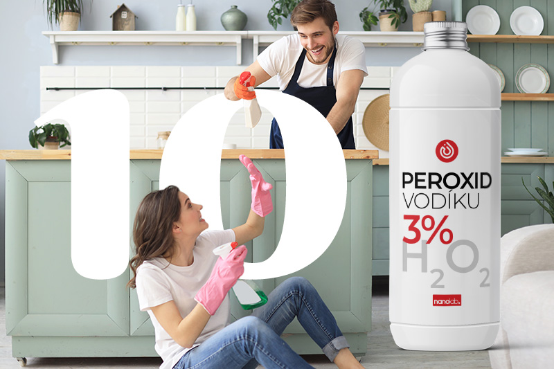 10 vecí, ktoré možno neviete o peroxide vodíka