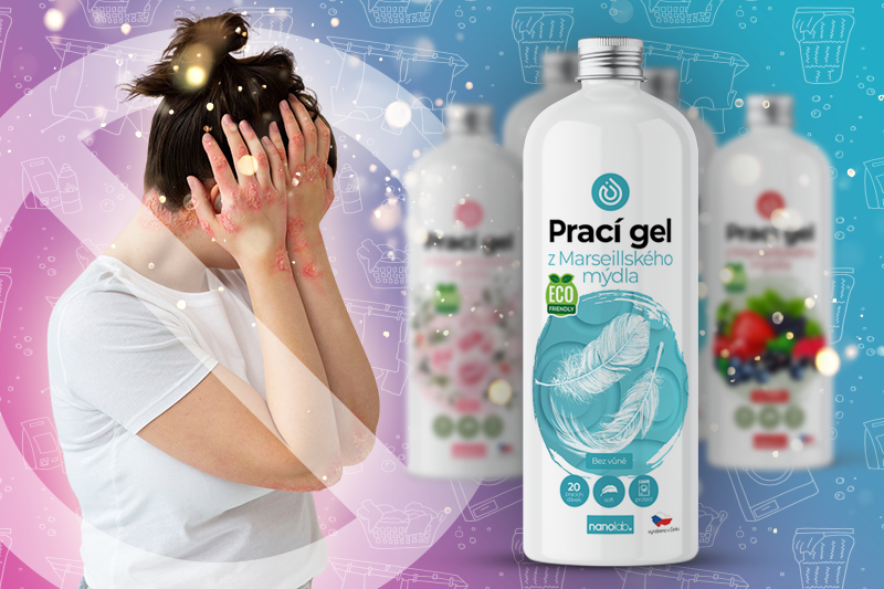 Konec osypkám: Zjistěte, proč prací gel z Marseillského mýdla je ideální pro Atopiky