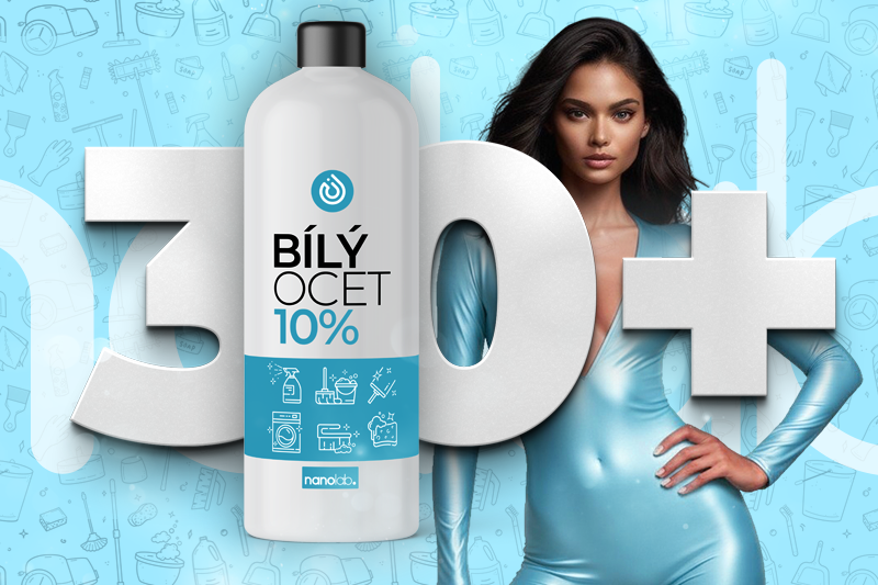 Bílý ocet na úklid: 30+ triků pro celou domácnost