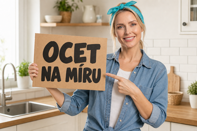 Biely ocot v spreji, géli alebo fľaši? Vyberte zle a stratíte čas