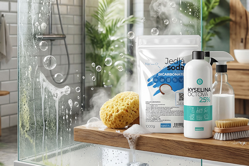 Čištění sprchových koutů: Konec vodnímu kameni a mýdlovým skvrnám