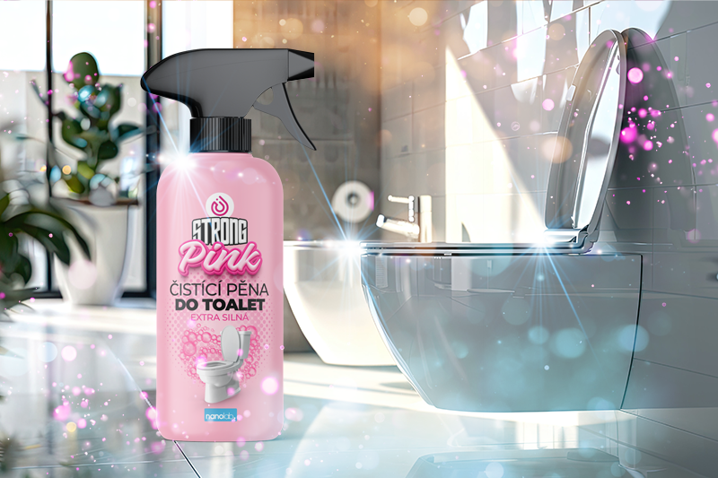 Čistenie toalety? S penou na čistenie toalety je to jednoduché