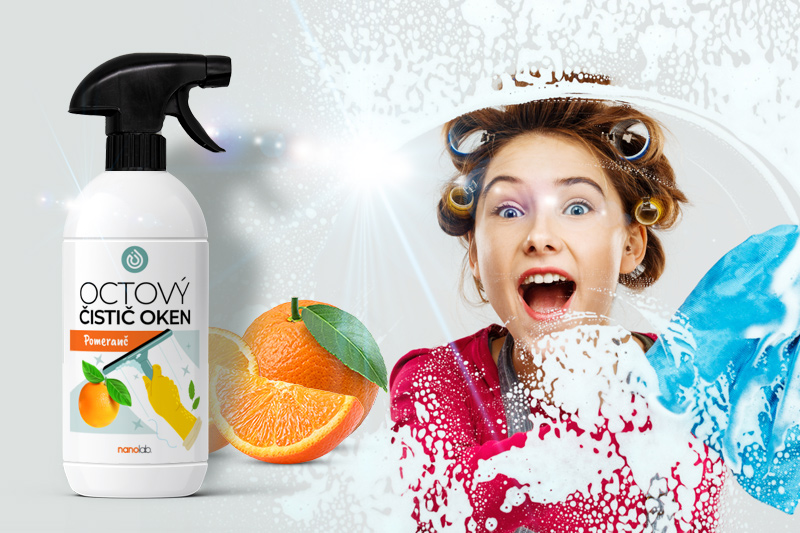 TIP č. 56 Čistič skla a okien s octom