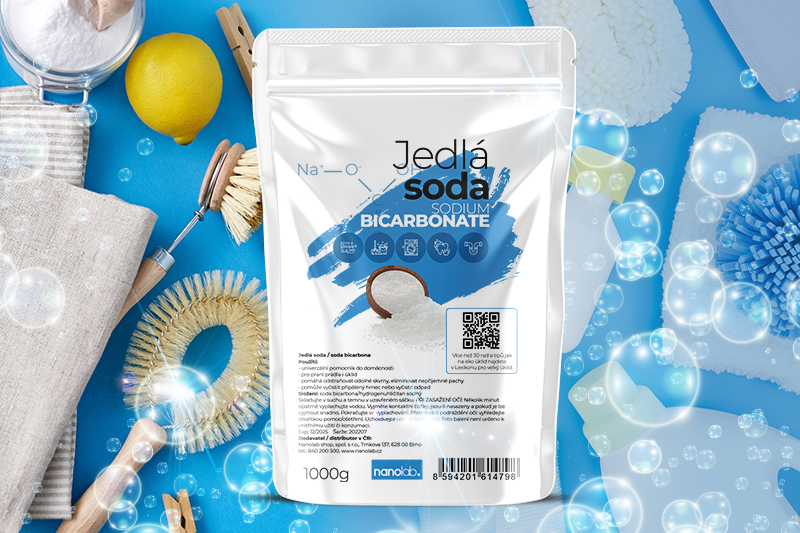 Čo čistiť jedlou sódou?