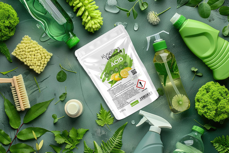 Co lze vyčistit kyselinou citronovou?