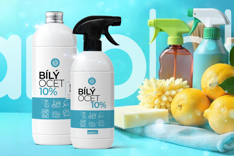 Čo vyčistí biely ocot?