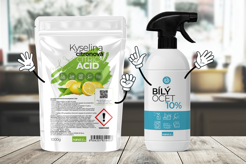 7 důvodů, proč bílý ocet a kyselina citronová změní váš život!