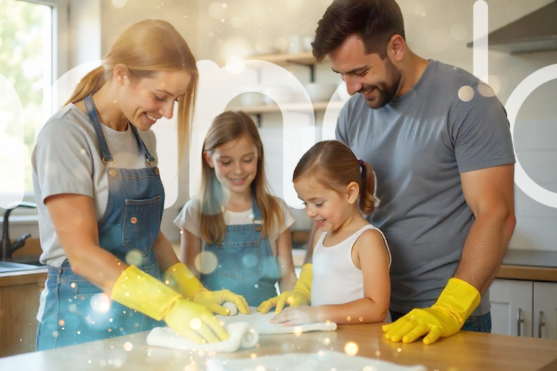 Domáce jarné upratovanie: Osviežte svoj domov a chráňte zdravie svojej rodiny