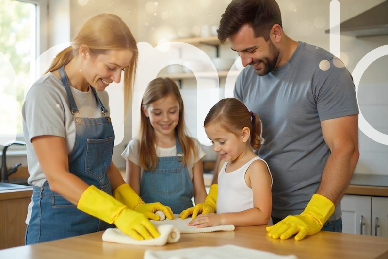 Domácí jarní úklid: Osvěžte svůj domov a chraňte zdraví své rodiny