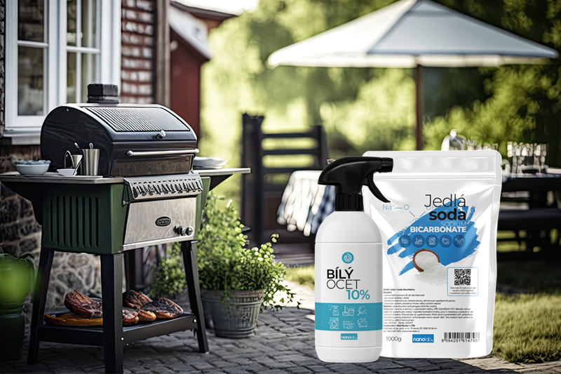 Ekologické čistenie záhradného nábytku a grilu