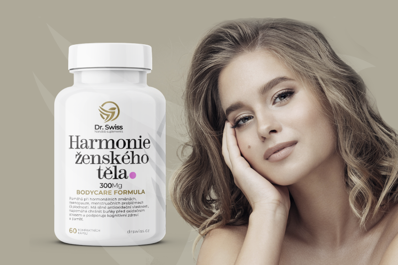 Dr. Swiss: Harmónia ženského tela - 60 kapsúl pre najnáročnejších užívateľky