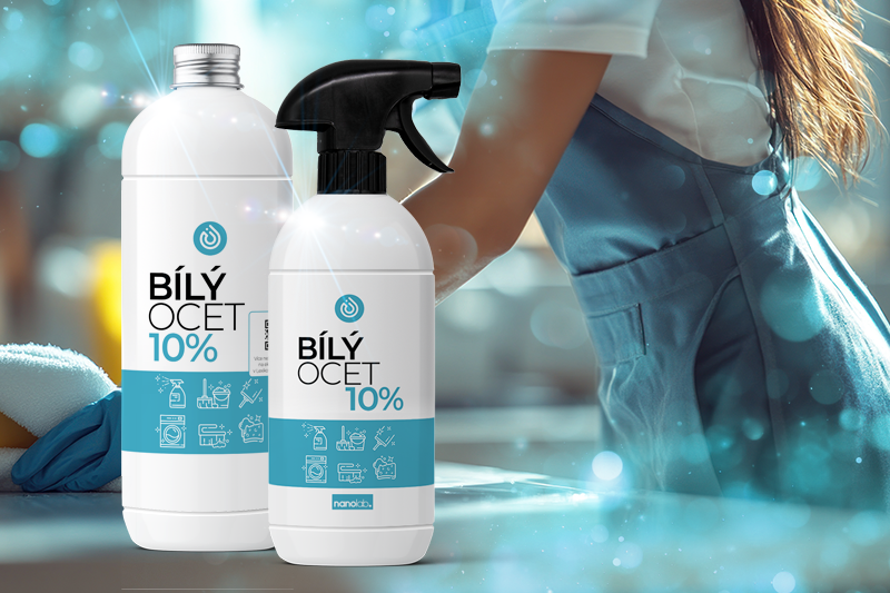 Jak na úklid s bílým octem?