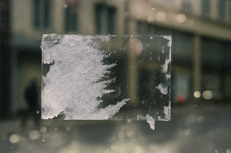 Jak odstranit lepidlo ze skla?