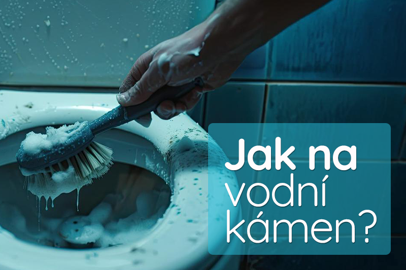 Jak odstranit vodní kámen z WC?