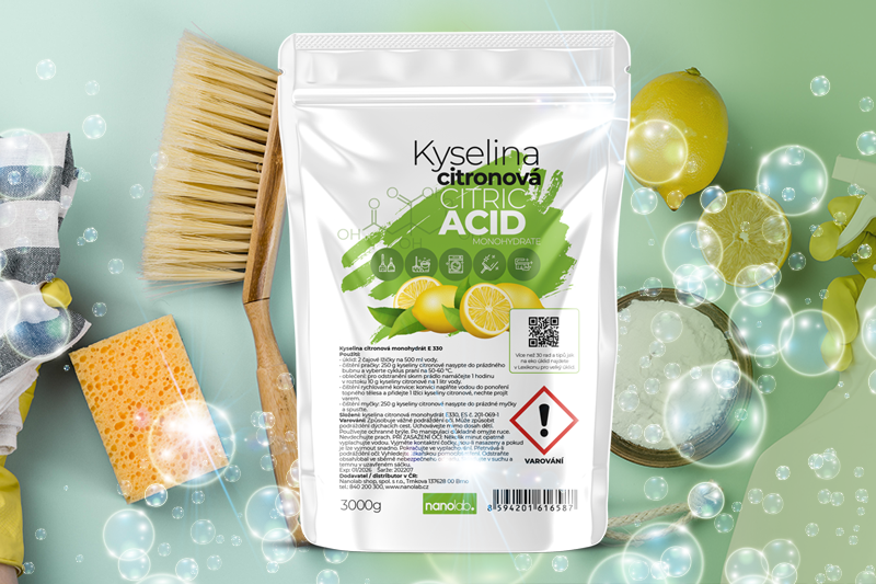 Jak uklízet s kyselinou citronovou?