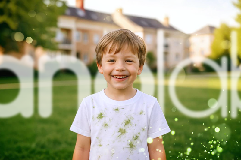 Ako vyčistiť škvrny od trávy na oblečení?