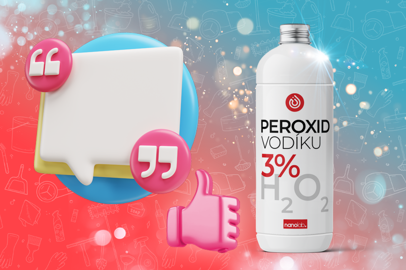Jaké jsou recenze na peroxid vodíku od uživatelů?