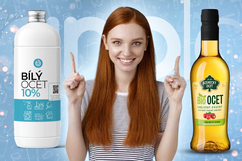 Aký je rozdiel medzi normálnym octom a bielym octom?