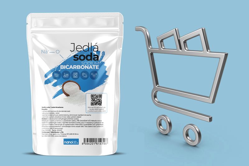 Kde lacno kúpiť Jedlú sódu na upratovanie?