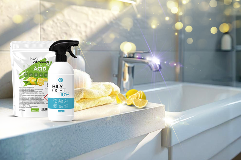 🛁🚽 Žiarivo čistá toaleta a kúpeľňa bez námahy a chémie