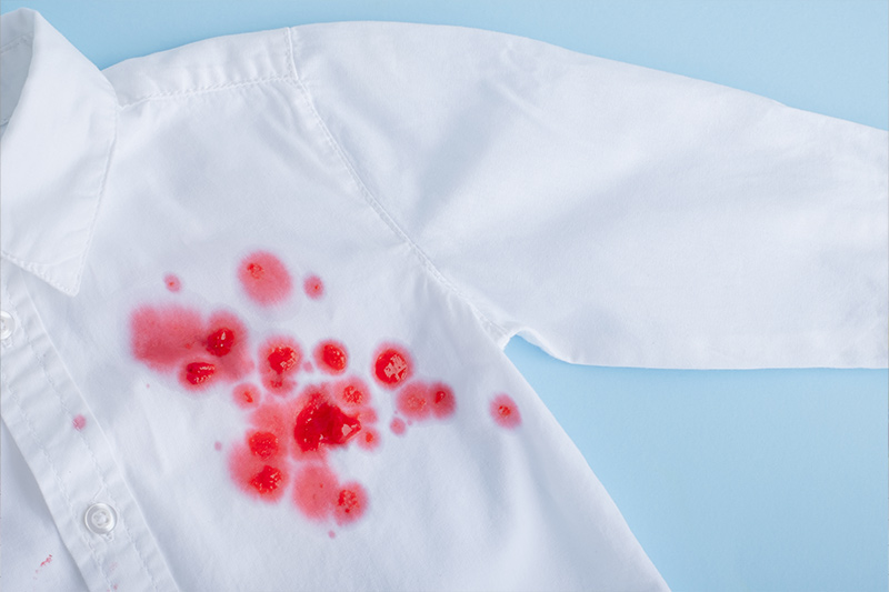TIP #13: Odstraňte krev z prádla