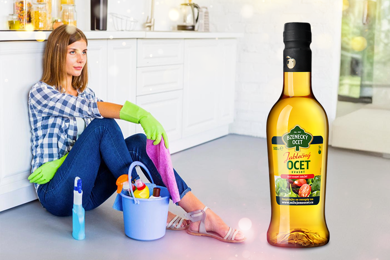 Kuchynský ocot na upratovanie?