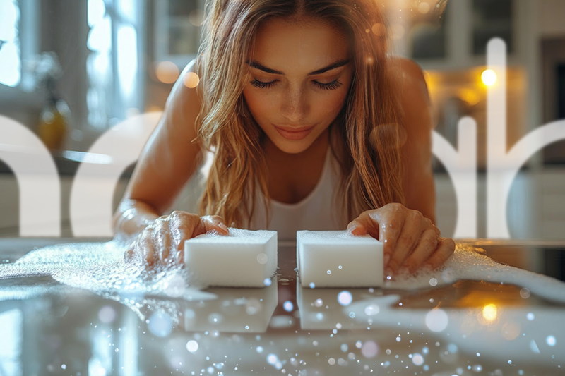 Magická houbička: Guma, která vygumuje špínu i bez chemie