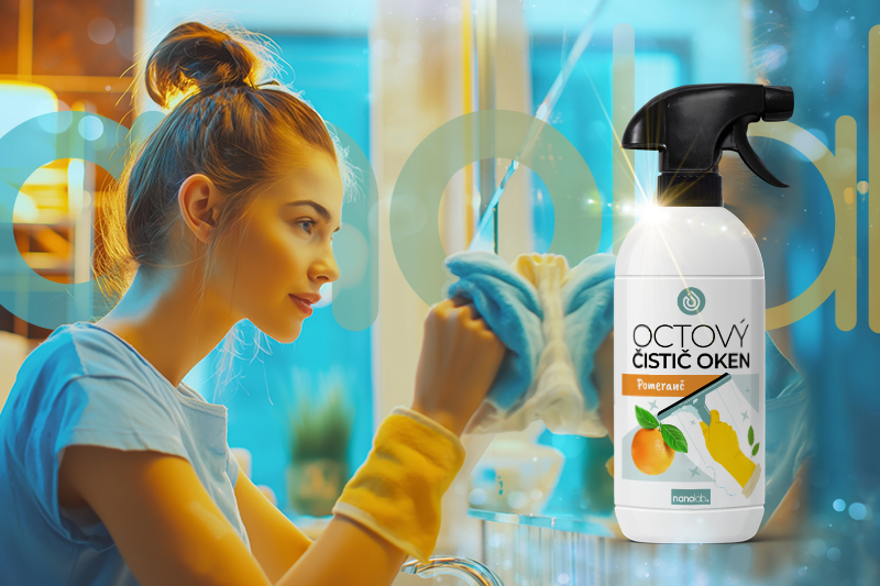 Moderné čistenie okien: Prírodná sila octu a pomaranča pre dokonalú priezračnosť