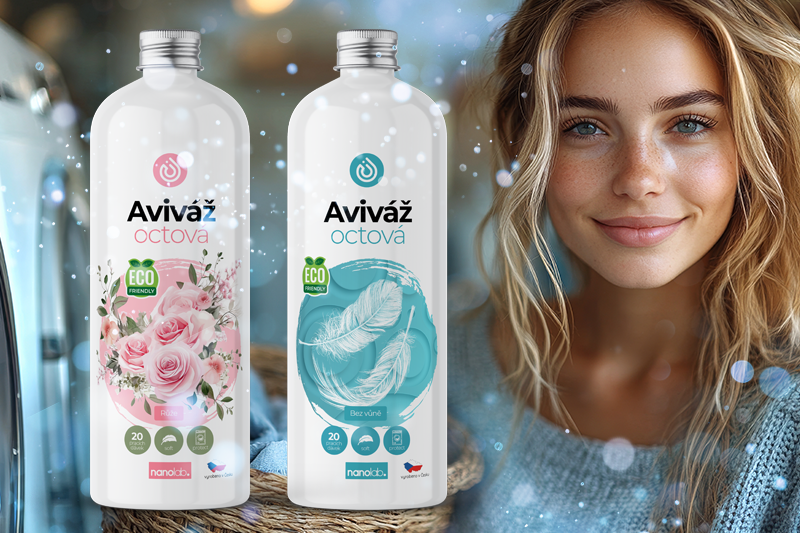 Octová aviváž: přírodní změkčení prádla