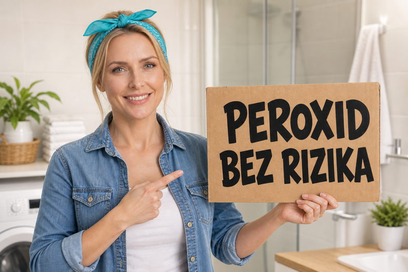 Peroxid vodíka bez rizika: 7 miest, kde pomôže, a 5, kde radšej nie