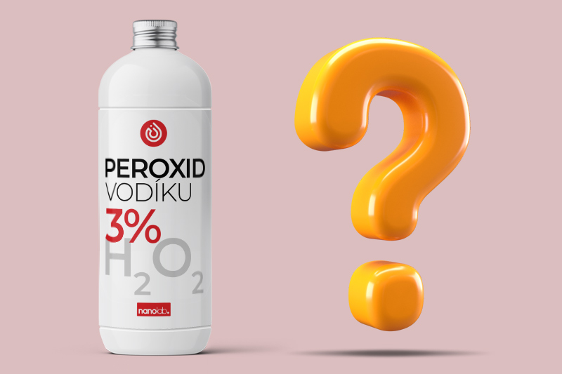 K čemu se používá Peroxid vodíku?