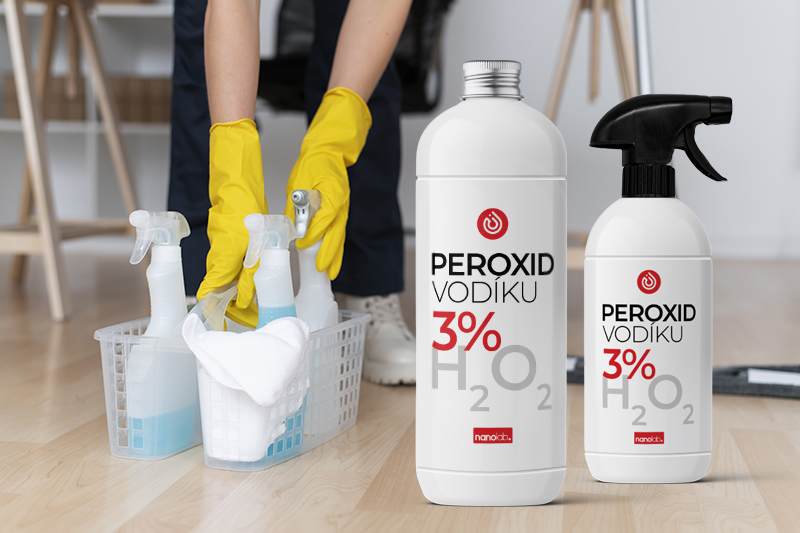 TIP #64 Prečo peroxid vodíka na čistenie?