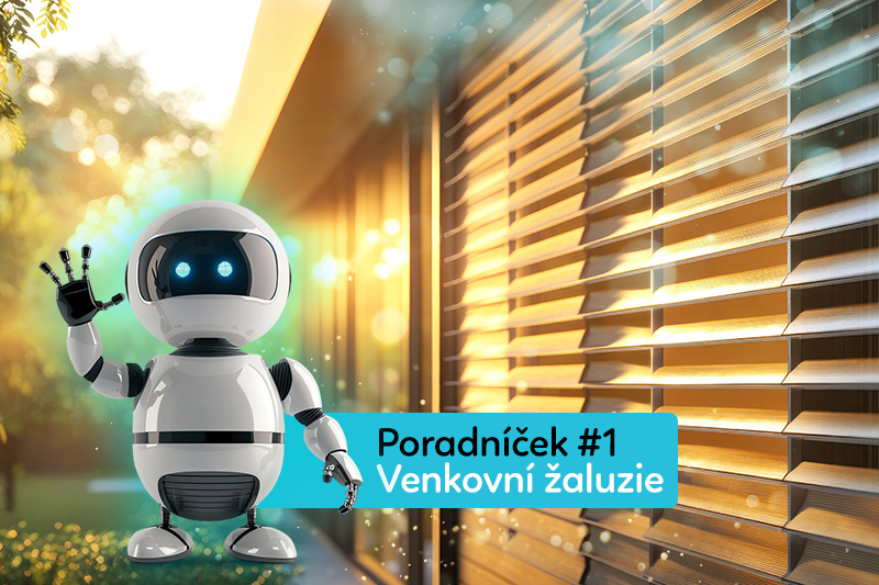 Poradníčkův tip #1: Mytí venkovních žaluzií už nemusí být strašák.