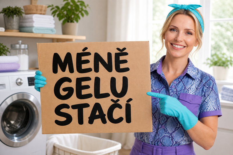 Túto chybu s pracím gélom robí skoro každý. Bielizeň potom nevonia ani nie je čistejšia