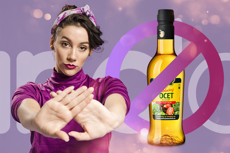 Prečo nepoužívať kuchynský ocot na čistenie?