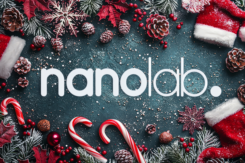 Rok 2025 v Nanolabe: Ďakujeme za dôveru a prajeme krásne Vianoce!