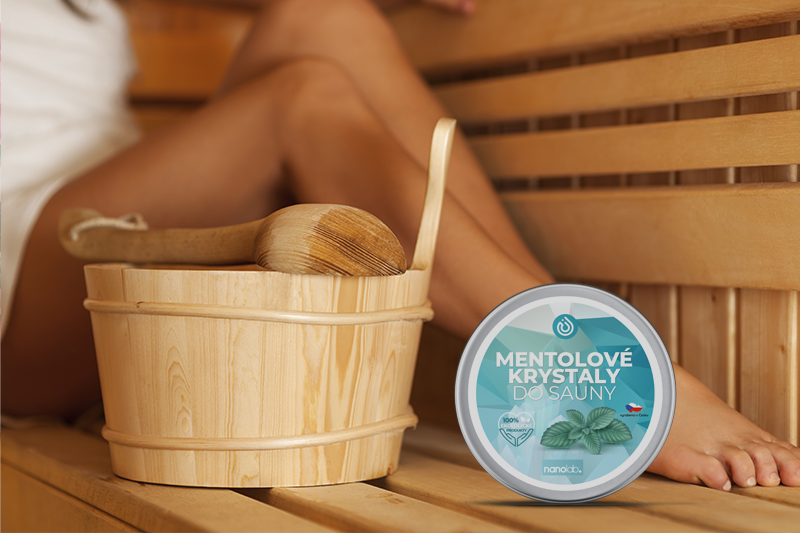 Mentolové kryštály do sauny: aké je ich použitie