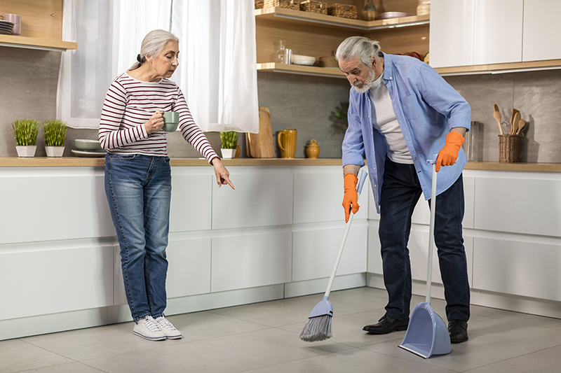 Ako môžem čistiť, ak som už starší občan?