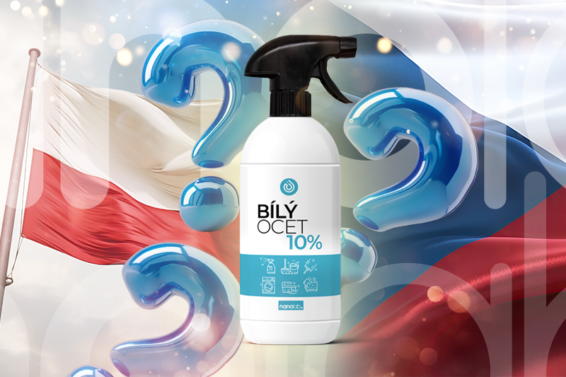 Porovnanie: poľský a český biely ocot