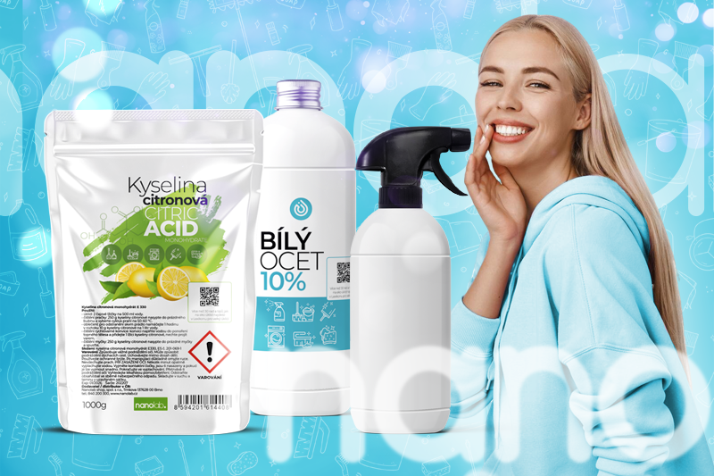 Tento jednoduchý recept na univerzální čistič z octa a kyseliny citronové poráží drahé přípravky z obchodu 🧴🫧