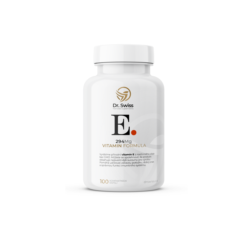 Dr. Swiss Vitamín E 100 kapslí