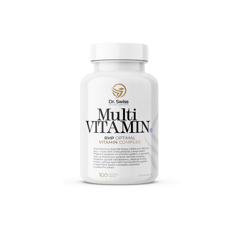 Dr. Swiss Multivitamín 100 kapslí