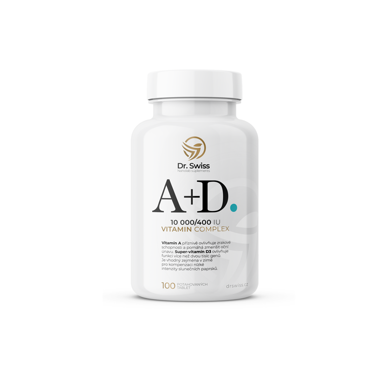 Dr. Swiss Vitamín A+D 100 tablet