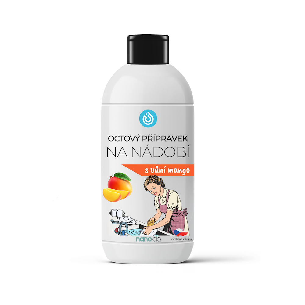 Nanolab Octový přípravek na MYTÍ NÁDOBÍ Mango 500 ml