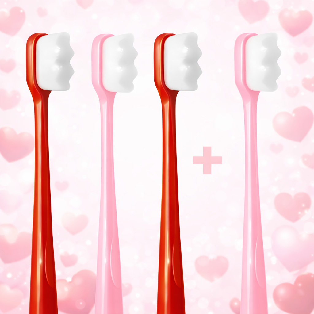 Novinky u Nanosmile: barevné sety, Valentýnský speciál a přírodní zubní pasta