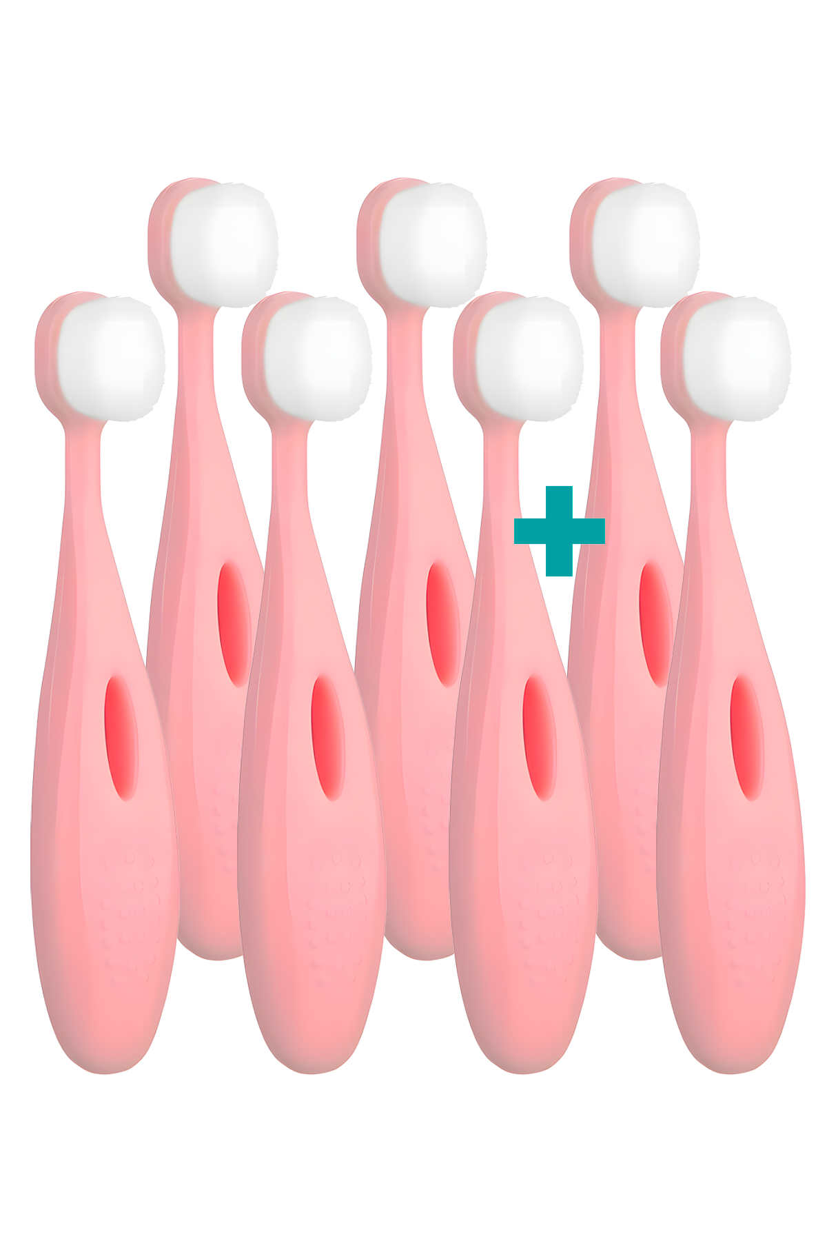 5+2 Ultrajemný dětský kartáček Nanosmile Kids Pink