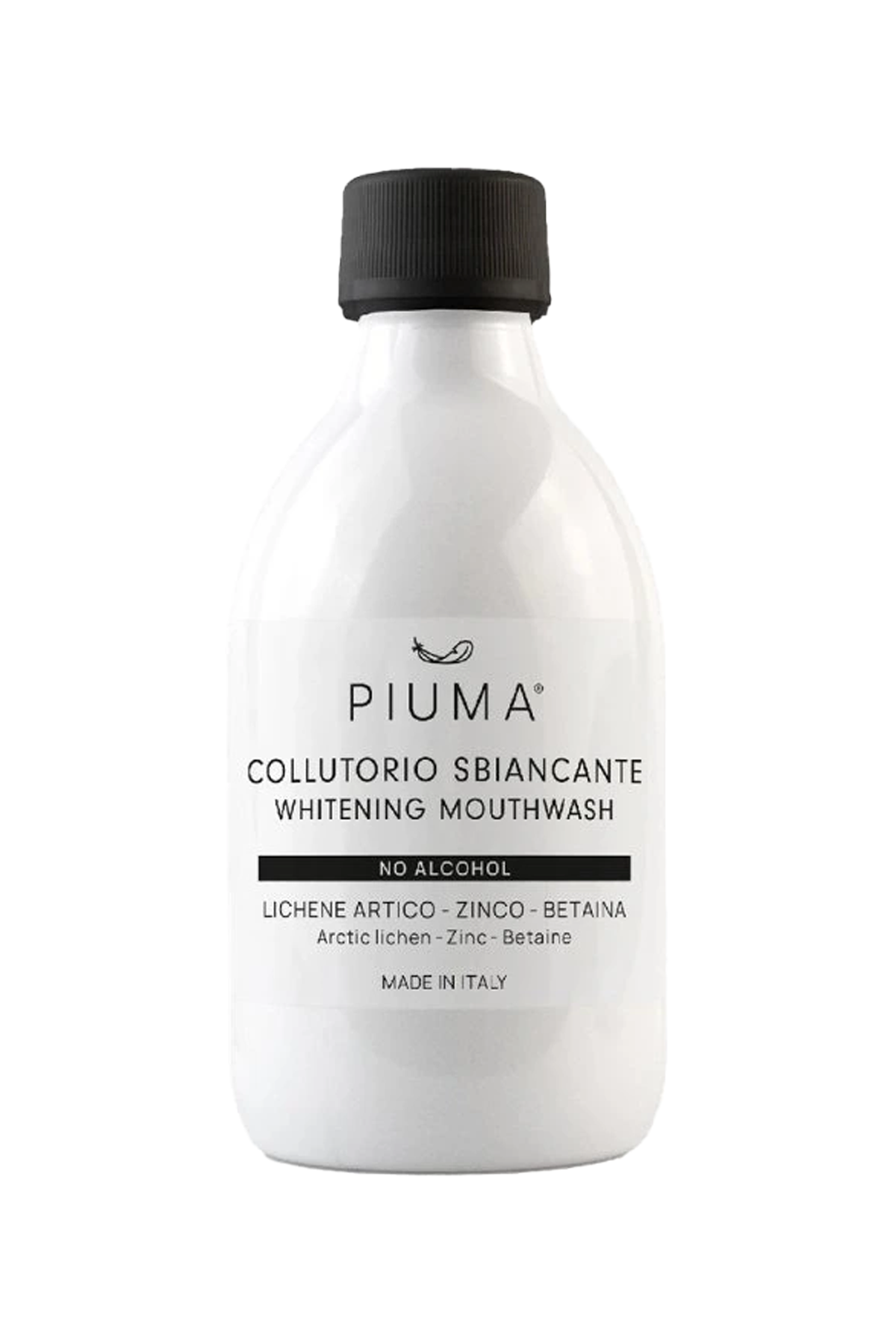 Piuma Bělicí ústní voda s arktickým lišejníkem 300 ml
