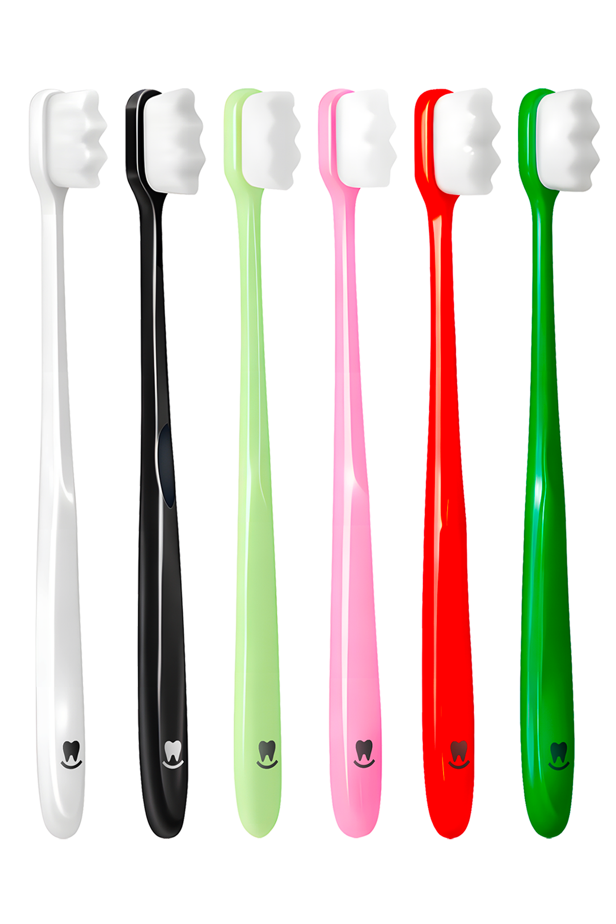 SIXPACK Ultrajemný zubní kartáček Nanosmile Multicolor