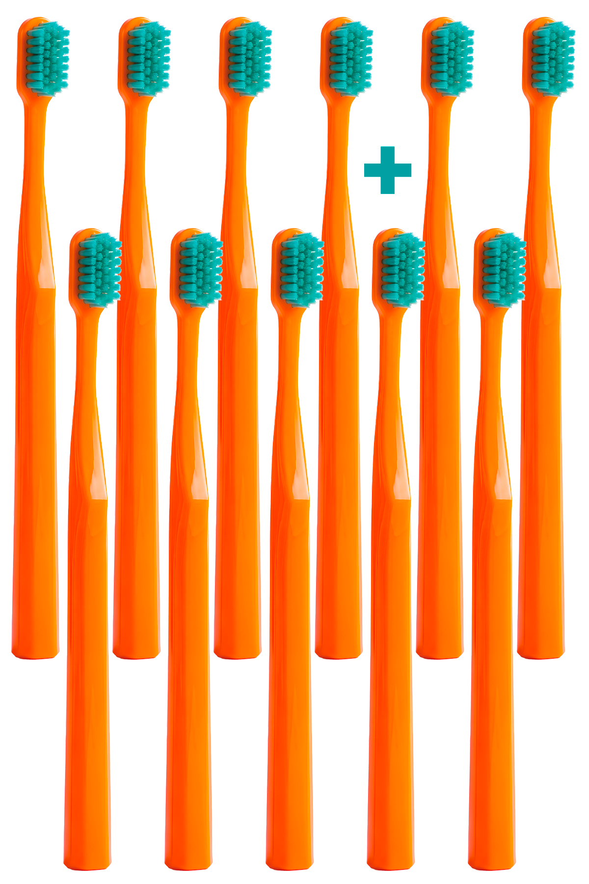 8+3 Jemný zubní kartáček Nanosmile Orange