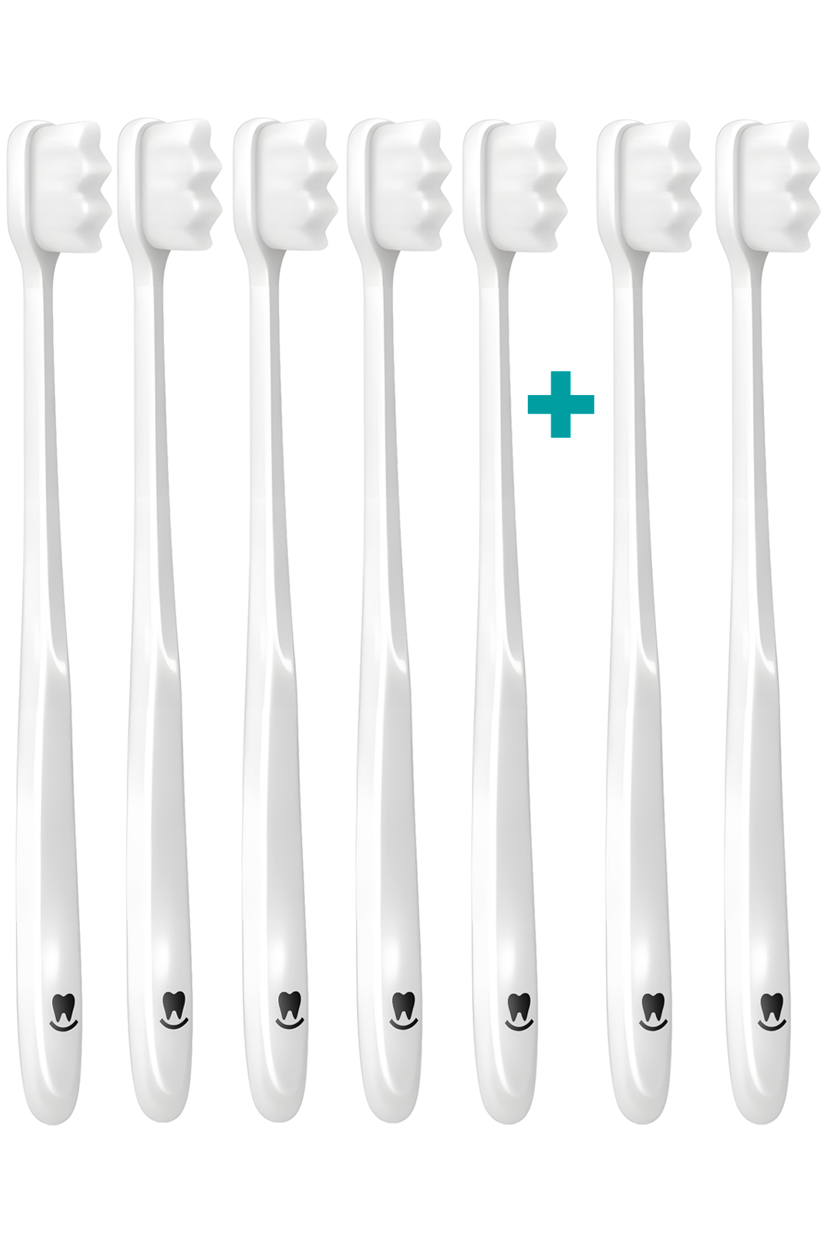 5+2 Ultrajemný zubní kartáček Nanosmile White